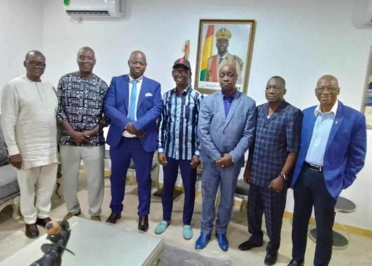 Ministère des Sports : le comité olympique reçu par le ministre Keamou Bogola Haba