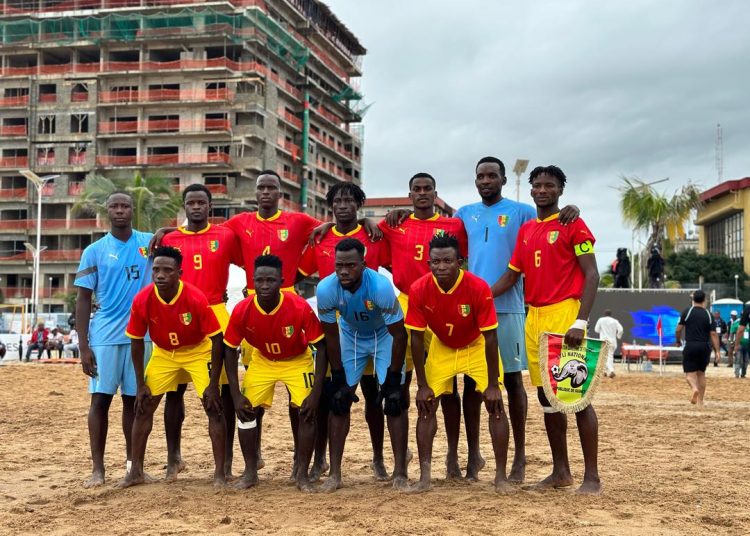Qualif CAN Beach Soccer : Le Sénégal bat la Guinée pour son premier match