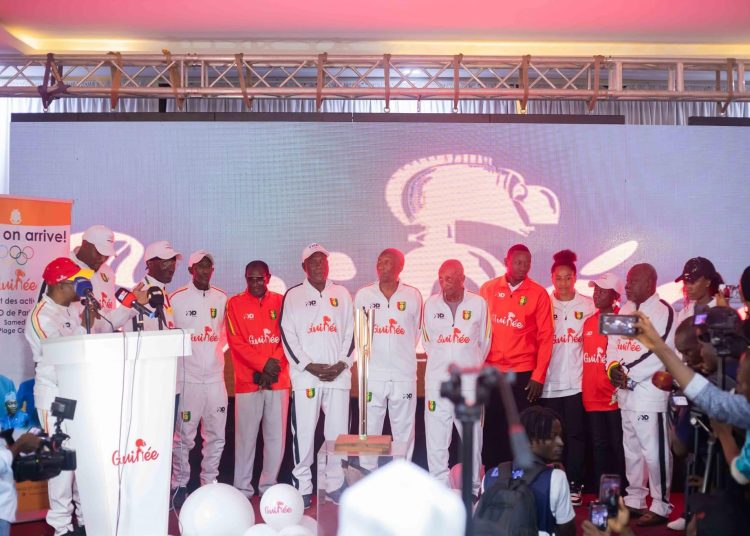 JO Paris : Les entraîneurs des athlètes dans les disciplines individuelles, sont restés à Conakry