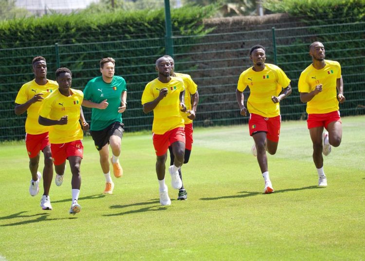 JO Paris : Sans prime, les joueurs guinéens s’apprêtent à affronter la France