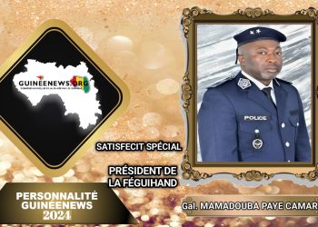 Personnalités de l’année 2024 : le président Paye Camara récompensé par Guinéenews