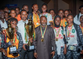 Handball : un accueil triomphal réservé aux championnes de la zone à Conakry