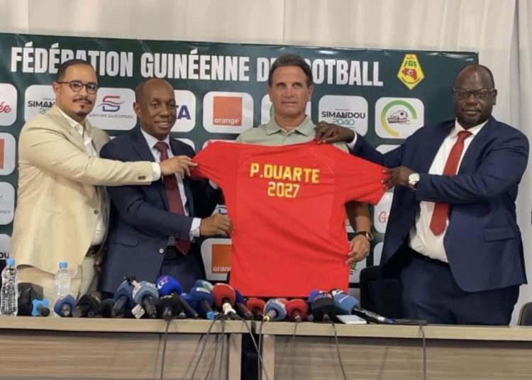 FEGUIFOOT : Paulo Duarte signe pour deux ans avec l’équipe nationale de Guinée