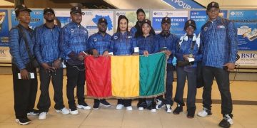 La Guinée participe au premier Championnat d’Afrique de Patinage  (Football Skating) à Dakar