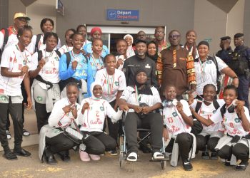 Handball : Les cadettes guinéennes de retour à Conakry après une performance historique